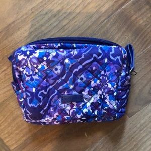 Vera Bradley NWT Iconic Mini Cosmetic in Regal Rosette